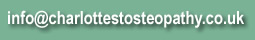 Click to Email Us at Charlotte St Osteopathy | London | Fitzrovia | Soho | Goodge St | Warren St 